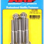 "5/16""-18 x 2.250 12pt SS bolts" (5pcs)