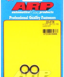 ARP Washer M10 ID 0.591 OD Black 2 Pack