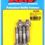 M8 X 1.25 X 51mm broached stud kit - 4pcs