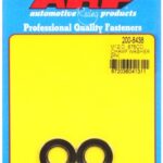 ARP Chamfer Washer M12 ID 0.876 OD Black 2 Pack