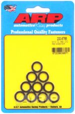 M10 ID .591 OD/.078 Thick- black washers(10 pcs)