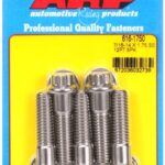"7/16""-14 X 1.750 12pt SS bolts" (5pcs)