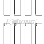 King Conrod Bearing Shell HONDA K-SERIES (EXCEPT A3)