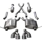 Corsa Cat-Back 2.5" Dual Rear Twin 4.0" Cherokee 5.7 14-21