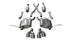 Corsa Cat-Back 2.5" Dual Rear Twin 4.0" Cherokee 5.7 14-21