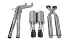 Corsa Cat-Back 2.5" Dual Center Rear Single 4" Cherokee 6.1