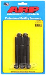 "3/8""-24 x 3.750 12pt black oxide bolts" (5pcs)