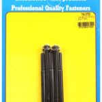 "1/4""-28 x 3.750 12pt black oxide bolts" (5pcs)