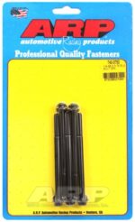 "1/4""-28 x 3.750 12pt black oxide bolts" (5pcs)