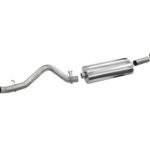 Corsa Cat-Back 3.5" Sngle Side Twin 4.5" Silverado 6.2 14-19