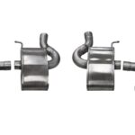 Corsa Axle-Back 2.75" Dual Rear Twin 4.0" Camaro 6.2 16-23