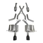 Corsa Cat-Back 2.5" Dual Rear Single 4.5" Durango 11-22