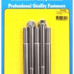 "7/16""-20 x 4.500 hex SS bolts" (5pcs)