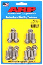 "Buick 350-455 3/8"" SS 12pt header bolt kit" - Image 2