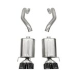 Corsa Axle-Back 2.5" Dual Rear Twin 4.5" Corvette C6 05-08
