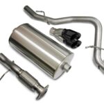 Corsa Cat-Back 3.0" Single Rear Twin 4.0" Tahoe/Yukon 07-08