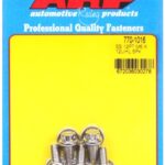 M6 x 1.00 x 12 12pt SS bolts (5pcs)
