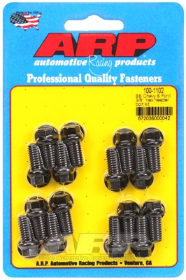 44834BB3-B615-0D2F-6CFF-3F909B8EE8E9 ARP Header Bolt Kit Chevy + Ford BB 3/8" Hex - Image 1