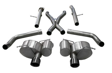 Corsa Cat-Back 2.75" Dual Rear Singl 4.5" Cherokee 6.4 18-21