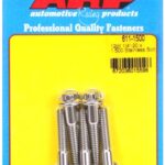 "1/4""-20 x 1.500 12pt SS bolts" (5pcs)