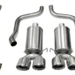 Corsa Cat-Back 2.5" Dual Rear Twin 3.5" Corvette C6