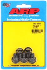 "3/8""-16 X 0.500 hex black oxide bolts" (5pcs)
