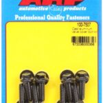 Cast aluminum valve cover bolt kit