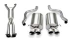 Corsa Cat-Back 2.5" Dual Rear Twin 3.5" Corvette C6