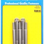 M10 x 1.50 x 90 12pt SS bolts (5pcs)
