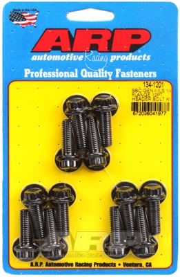 470977DD-1E85-0845-7561-7806B5A0E1DB SBC GENIII/LS 1/4 FLANGE 12PT HEADER BOLT KIT - Image 1
