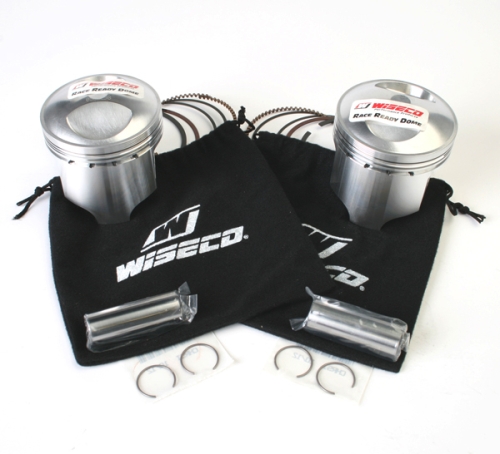 47D3B259-1215-6730-2CE9-34E66C6DBB0B Wiseco Piston Kit Yamaha XS650 '74-81 2V Dome Big Bore (BOD) - Image 1