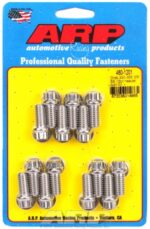 Oldsmobile 330-455 3/8"" SS 12pt header bolt kit" - Image 2