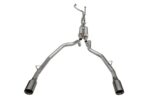 Corsa Cat-Back 3.0" Dual Rear Single 5.0" Ram TRX 6.2 21-23