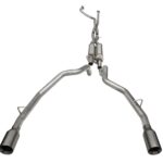 Corsa Cat-Back 3.0" Dual Rear Single 5.0" Ram TRX 6.2 21-23