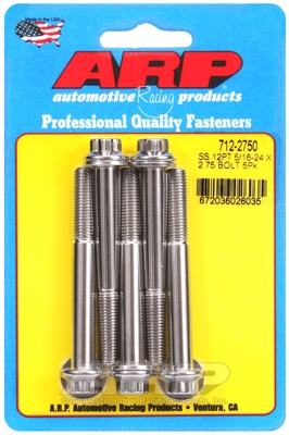 48D66A6E-77DA-C3B8-F833-8FB45A474046 "5/16""-24 x 2.750 12pt SS bolts" (5pcs) - Image 1