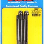ARP 5/16-24x3.750 black 12pt WP pully w/2.500" fan spcr stud