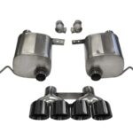 Corsa Valve-Back 2.75" Dual Rear Quad 4.5" Corvette C7 6.2