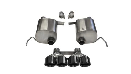 Corsa Valve-Back 2.75" Dual Rear Quad 4.5" Corvette C7 6.2