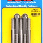 "7/16""-14 X 3.000 12pt 1/2 wrenching SS bolts" (5pcs)