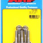 M6 x 1.00 x 30 12pt SS bolts (5pcs)