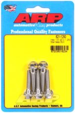 "1/4""-20 x 1.250 hex SS bolts" (5pcs)