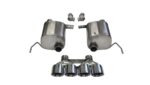 Corsa Valve-Back 2.75" Dual Rear Quad 4.5" Corvette C7 6.2