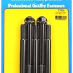 ARP 1/2"-13 x 4.500 hex black oxide bolts (5pcs)