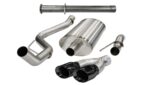 Corsa Cat-Back + Res Delete 3" Single Side Twin 4" F150 6.2