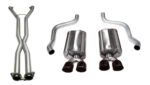 Corsa Cat-Back 2.5" Dual Rear Twin 3.5" Corvette C6 6.2 V8