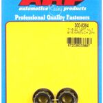 "7/16""-20. 9/16"" socket 12pt nut kit" (2pcs)