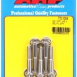 M6 x 1.00 x 35 12pt SS bolts (5pcs)