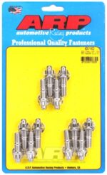"SB Chevy 3/8"" 12pt SS header stud kit"