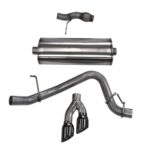 Corsa Cat-Back 3.0" Single Side Twin 4.0" Yukon 15-20