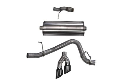 Corsa Cat-Back 3.0" Single Side Twin 4.0" Yukon 15-20